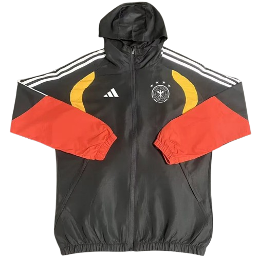 26-27 Germany Black Windbreaker
