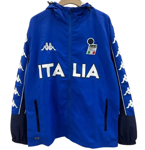 25-26 Italy Blue Windbreaker