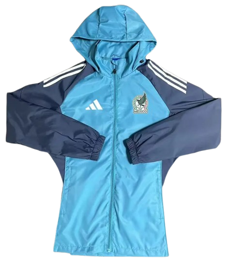 25-26 Mexico Lake Blue Windbreaker