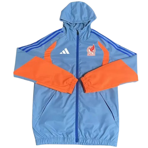 26-27 Mexico Light Blue Windbreaker