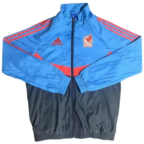 25-26 Mexico Blue Black Windbreaker