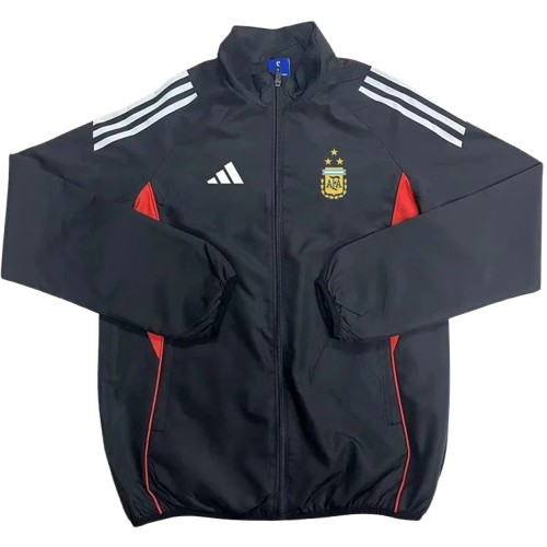 25-26 Argentina Black Windbreaker