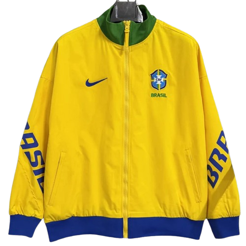 25-26 Brazil Yellow Windbreaker