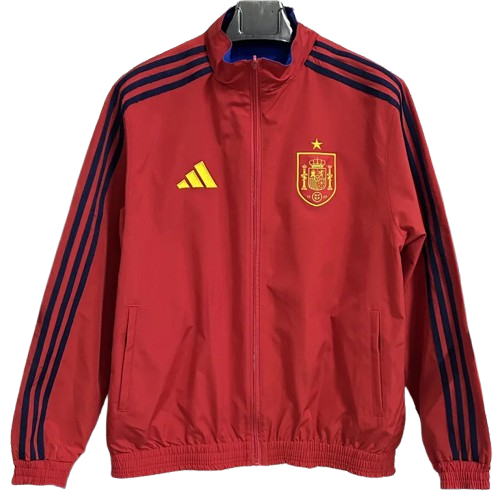 25-26 Spain Red & Blue Double Sided Windbreaker