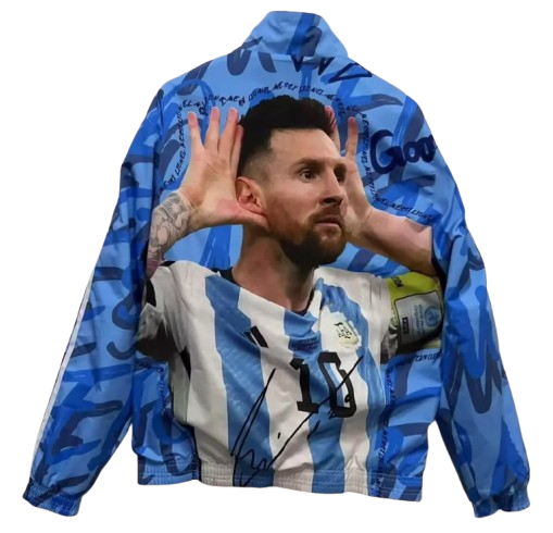 24-25 Argentina Blue "Campeones del Mundo" Double Sided Windbreaker