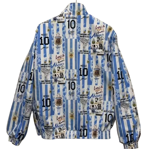 24-25 Argentina Blue "Campeones del Mundo" Double Sided Windbreaker