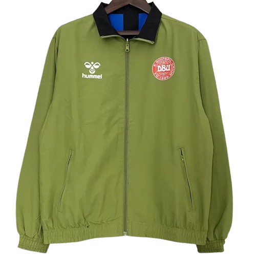 24-25 Denmark Green & Blue Double Sided Windbreaker