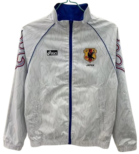 1998 Japan Anime Edition Blue & White Retro Double Sided Windbreaker