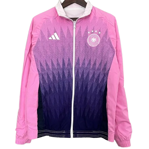 24-25 Germany Pink & White Double Sided Windbreaker