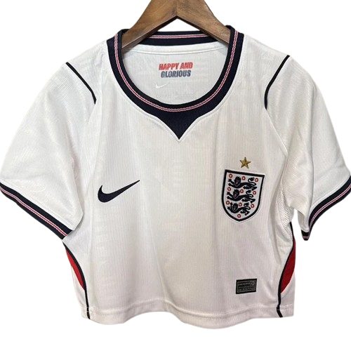 2026 World Cup England Home Crop Top