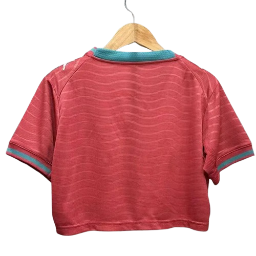 2026 World Cup Portugal Home Crop Top