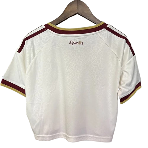 2026 World Cup Spain Home Crop Top