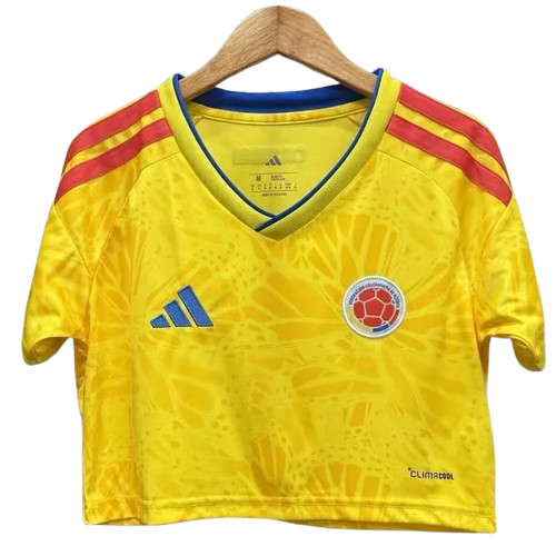 2026 World Cup Colombia Home Crop Top