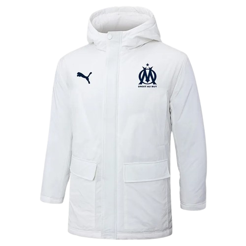24-25 Marseille White Cotton Coat