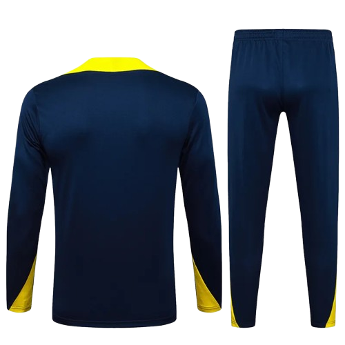 25-26 Atlético de Madrid Royal Blue Half Pull Tracksuit