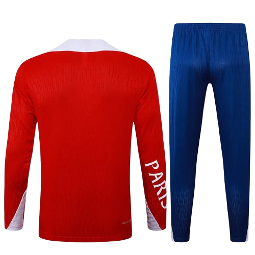 25-26 PSG Red Half Pull Tracksuit