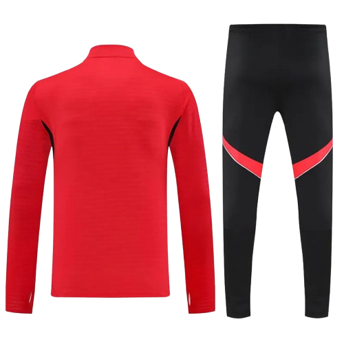 25-26 Man Utd Red Half Pull Tracksuit