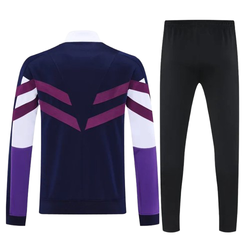 25-26 Real Madrid Royal Blue Jacket Tracksuit