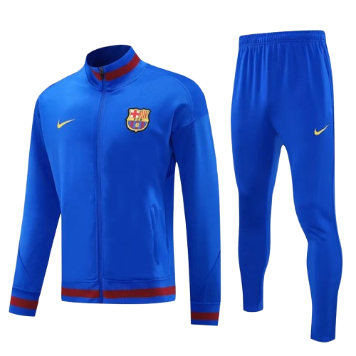 25-26 Barcelona Fancy Blue Jacket Tracksuit
