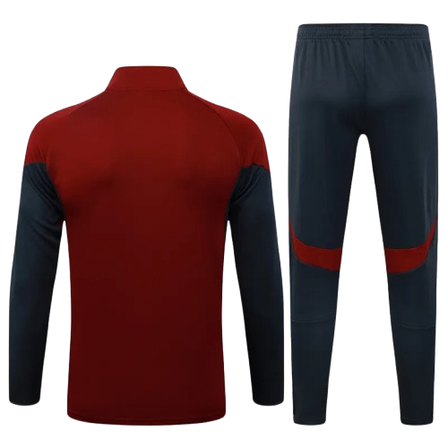 25-26 Arsenal Jujube Red Jacket Tracksuit