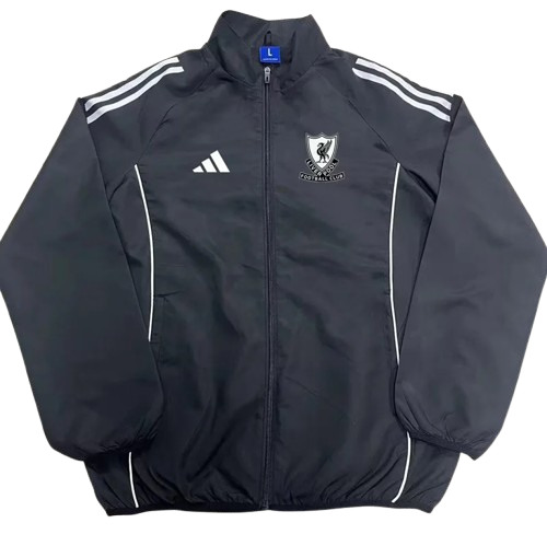 25-26 Liverpool Black Windbreaker