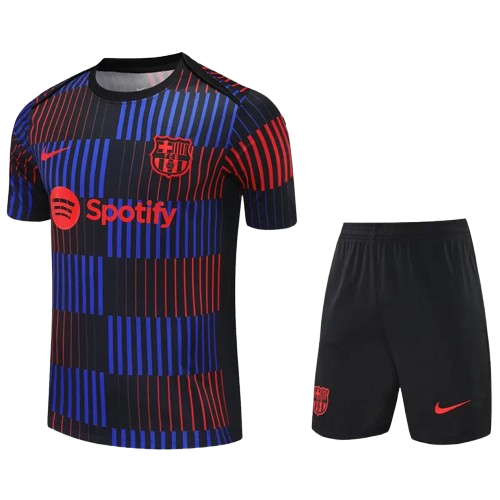 25-26 Barcelona Red blue Training Short Suit