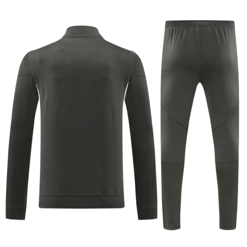 25-26 Real Madrid Army Green Jacket Tracksuit