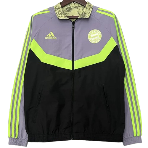2024 Bayern Purple & Green Double Sided Windbreaker