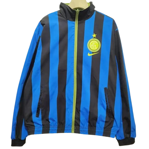 2024 Inter Milan Green & Blue Double Sided Windbreaker