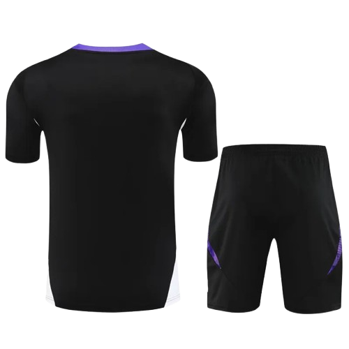 24-25 Real Madrid Black Training Short Suit