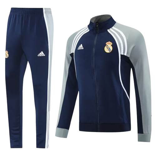 25-26 Real Madrid Royal Blue Jacket Tracksuit