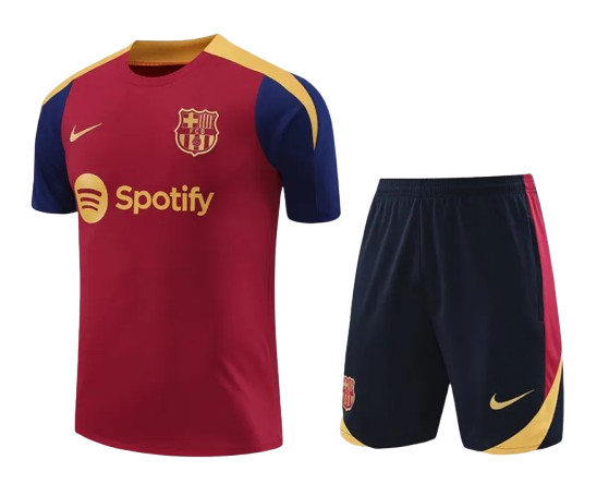 24-25 Barcelona Red Training Short Suit