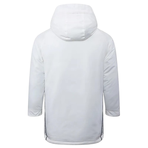 24-25 Juventus White Cotton Coat