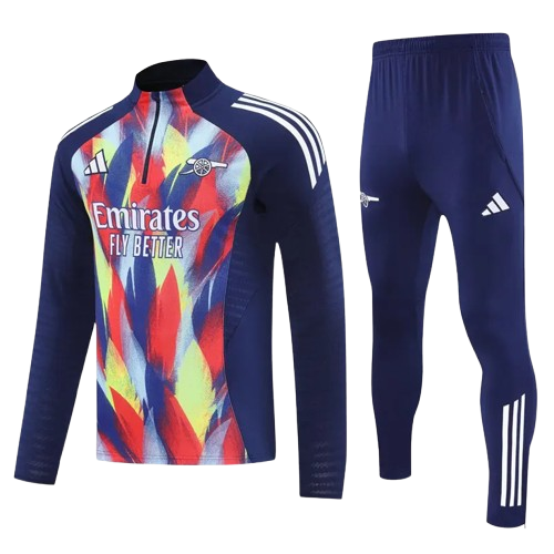 25-26 Arsenal Royal Blue Half Pull Tracksuit