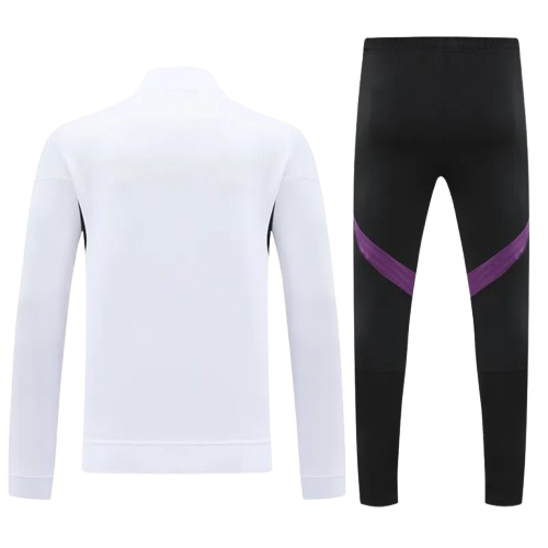 25-26 Man Utd White Jacket Tracksuit