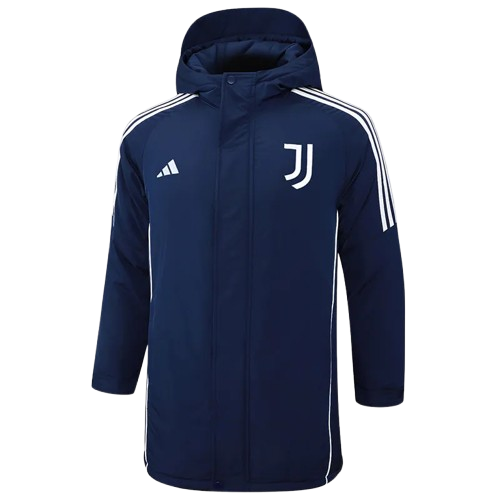 24-25 Juventus Royal Blue Cotton Coat