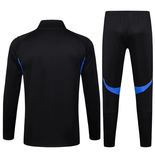 25-26 Man Utd Black Jacket Tracksuit