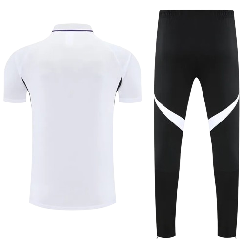 25-26 Man Utd White Polo Tracksuit