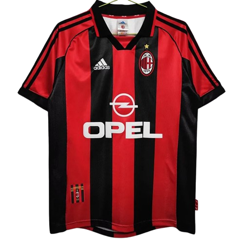 1998-1999 Milan Home Retro