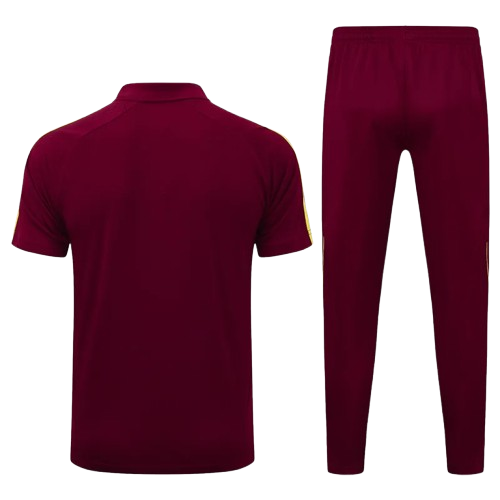 25-26 Arsenal Jujube Red Polo Tracksuit