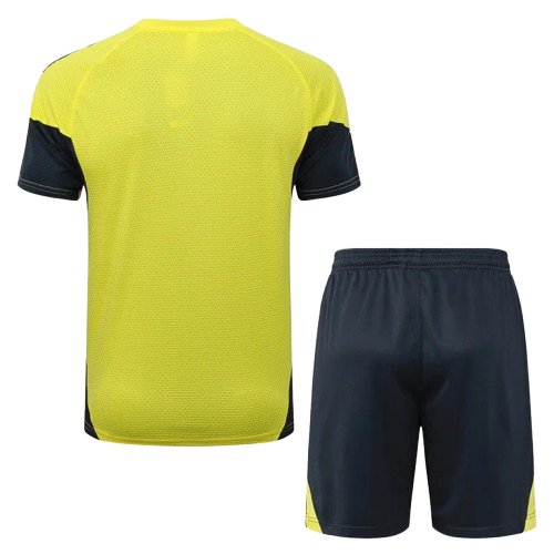 25-26 Real Madrid Yellow Training Short Suit