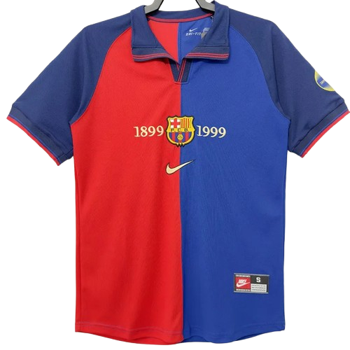 1999 Barcelona Home 100th Anniversary Retro