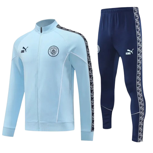 25-26 Man City Light Blue Jacket Tracksuit