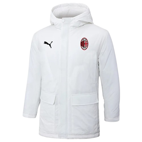 24-25 AC Milan White Cotton Coat