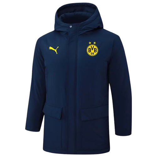 24-25 Dortmund Royal Blue Cotton Coat