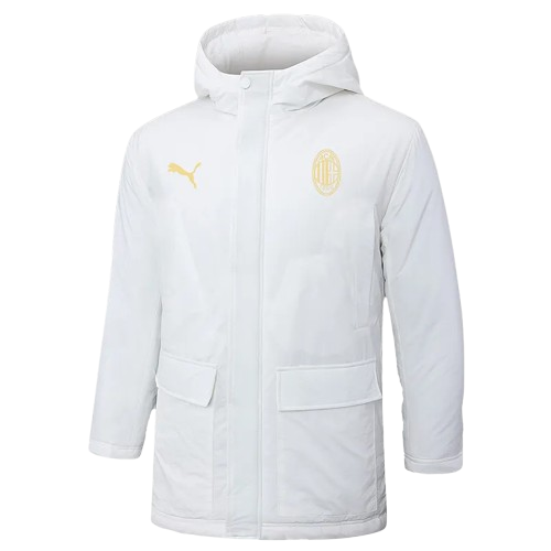 24-25 AC Milan White Cotton Coat
