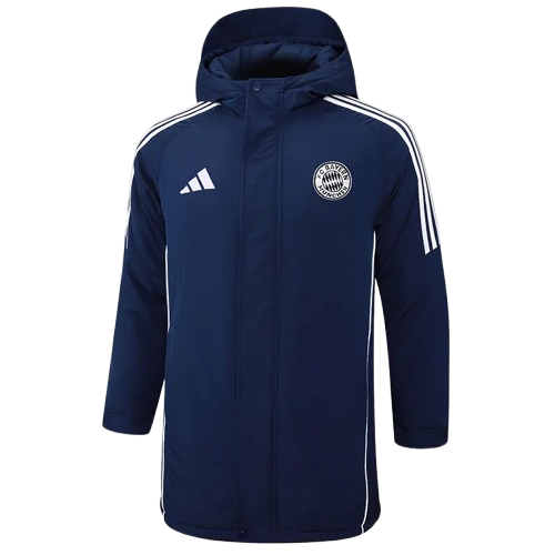 24-25 Bayern Royal Blue Cotton Coat