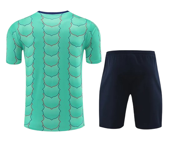 24-25 Barcelona Lake Blue Training Short Suit