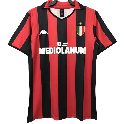 1990-1991 Milan Home Retro