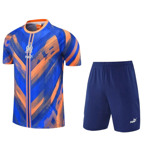 25-26 Marseille Blue Training Short Suit